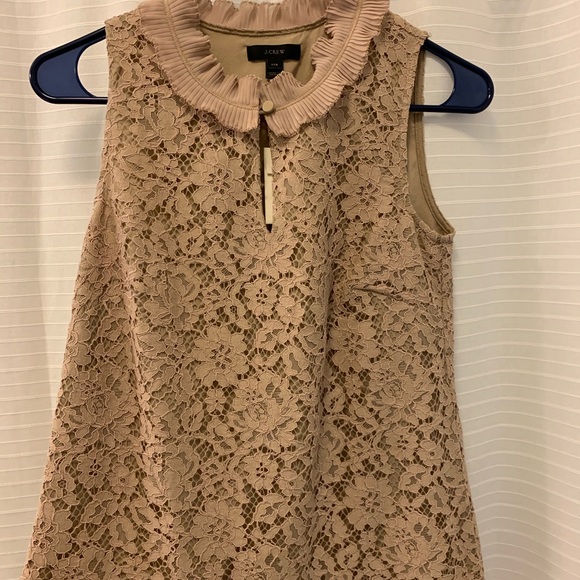 J. Crew Tops - J.Crew ruffle tank - xxs